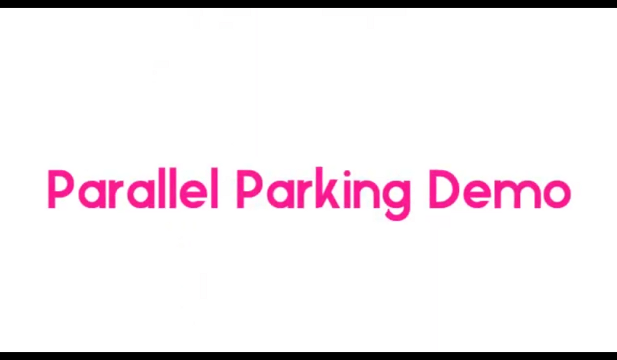 Parallel Parking demo