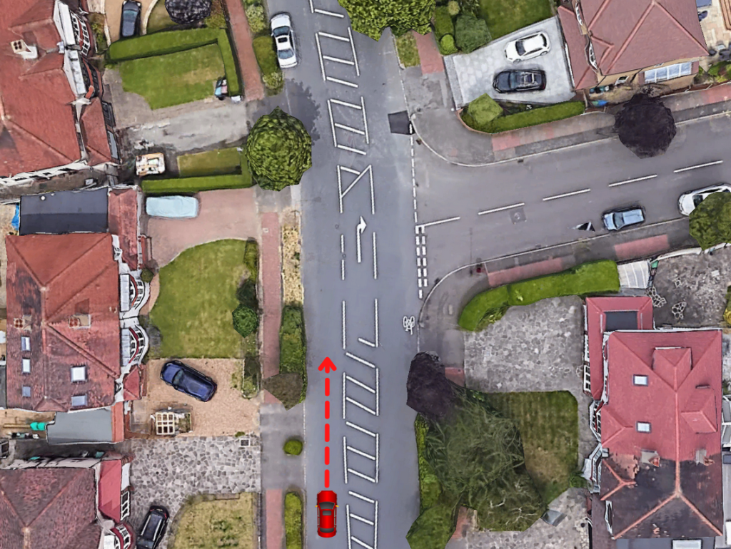 emergency stop on your driving test