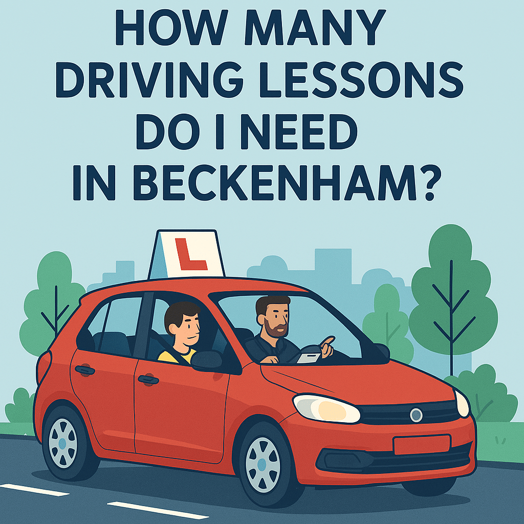 How many driving lessons do I need in Beckenham?