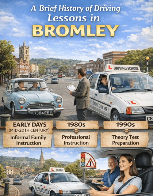 brief history of driving lessons in Bromley
