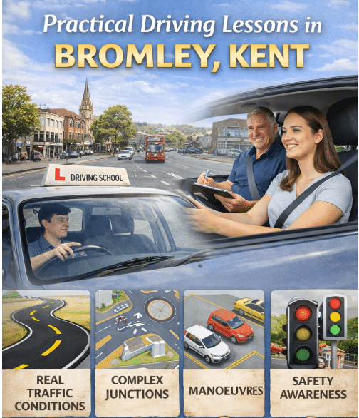 Practical Driving Lessons in Bromley - Kent 1