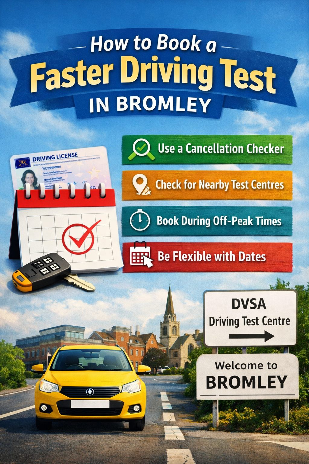 How to book a faster test in Bromley