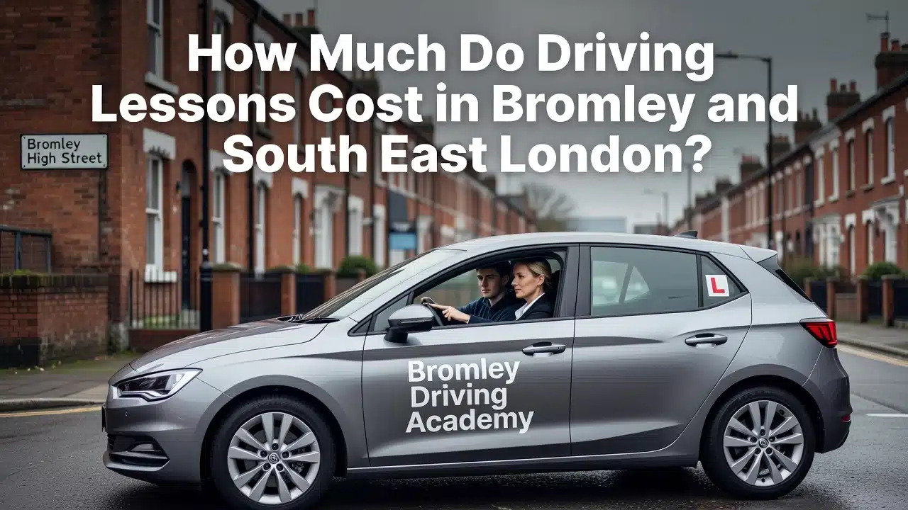Professional header image for industry analysis: How Much Do Driving Lessons Cost in Bromley and South Eas...