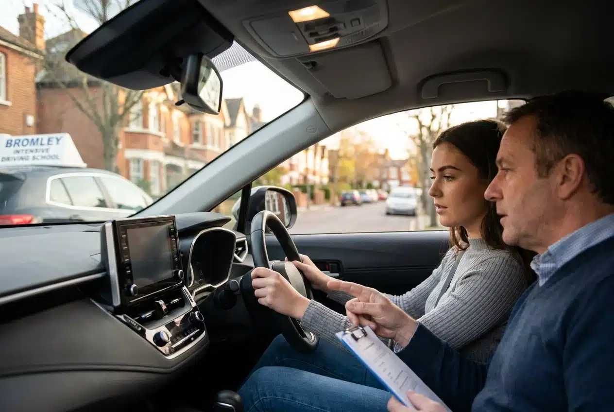 Professional header image for comparison analysis: Intensive Automatic Driving Courses in Bromley: Are They ...