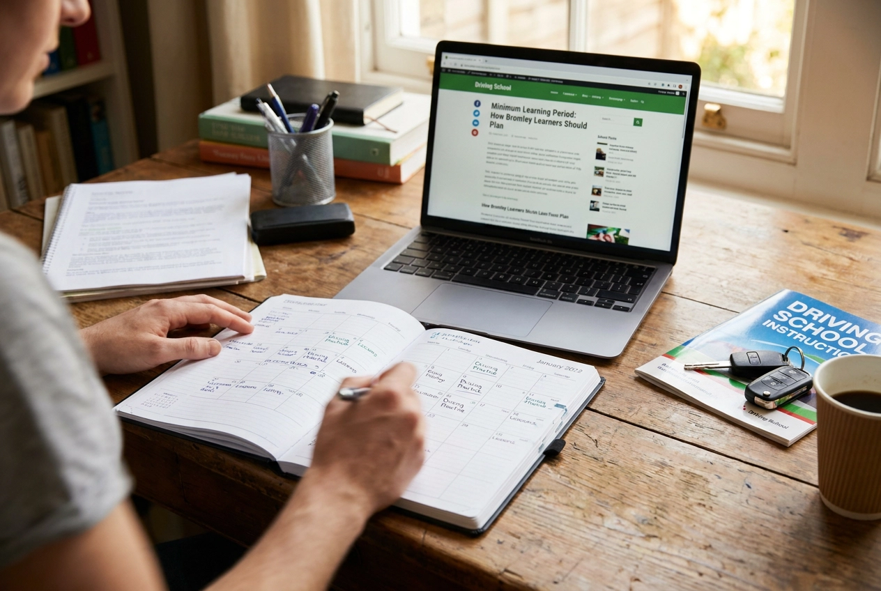 Minimum Learning Period: How Bromley Learners Should Plan 5 Professional header image for step-by-step guide: Minimum Learning Period: How Bromley Learners Should Plan